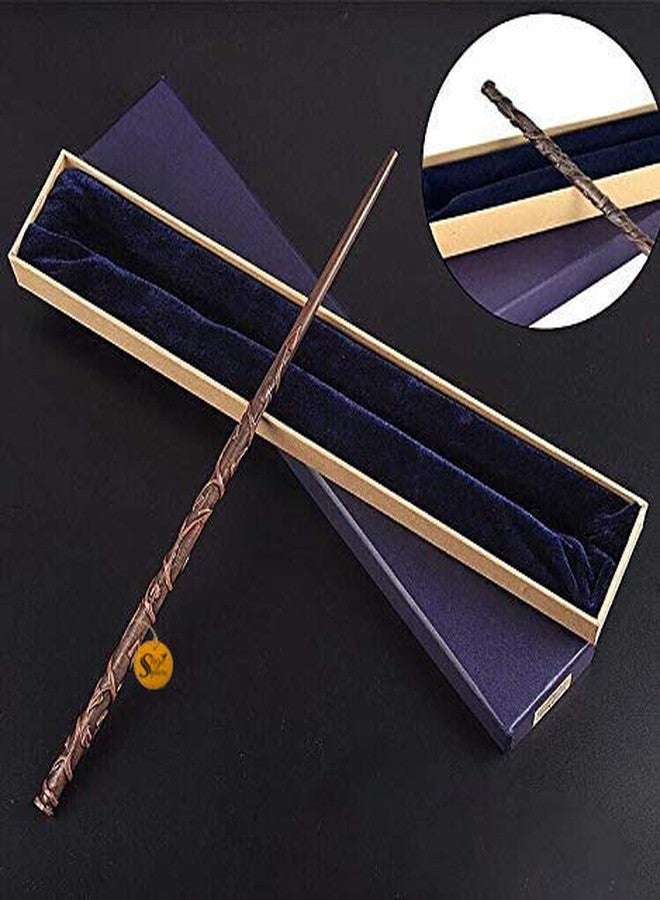 Sage Square Handcrafted Classic Metal Core Hermione Magic Wand, Wizard Collectible Stick, Cosplay Accessory (40 Cms Long) - Multicolor - Image 3